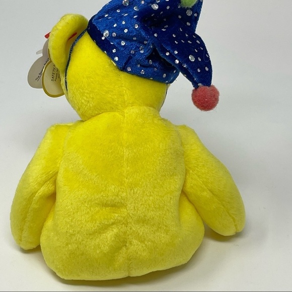 Ty Beanie Baby Happy Birthday Yellow - Picture 4 of 8